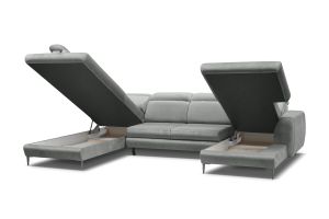 U shape sofa - Fancy (Pull-out bed with storage box)