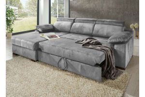 Corner sofa - Greta (Pull-out bed with storage box)