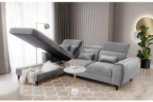 Corner sofa - Foble (Pull-out bed with storage box)