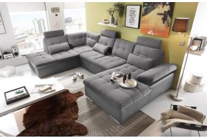 U shape sofa - Jakarta (Pull-out bed with storage box)