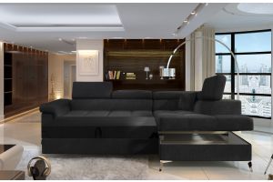 Corner sofa - Eridano (Pull-out with storage box)