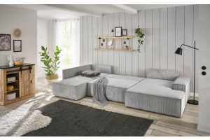 Wohnlandschaft - Sherwood (Pull-out with storage box)