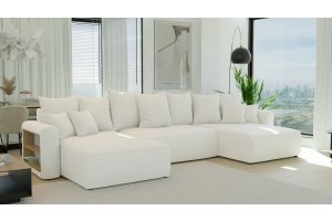 U shape sofa - Napoli (Pull-out with storage box)
