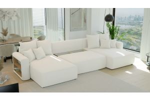 U shape sofa - Napoli (Pull-out with storage box)