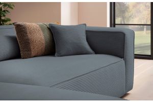 Corner sofa - Piara with footstool