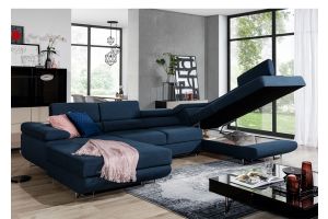 U shape sofa - Rodrigo (Pull-out bed with storage box)
