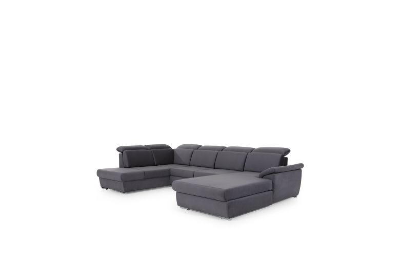 U shape sofa - Evanell (Pull-out bed with storage box)