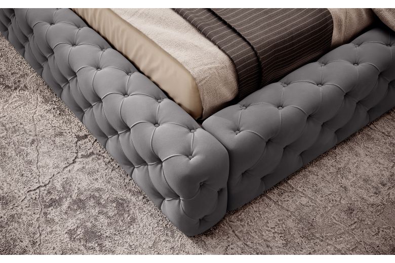 Υφασμάτινο κρεβάτι 160x200 - Princce (Με κουτί αποθήκευσης)