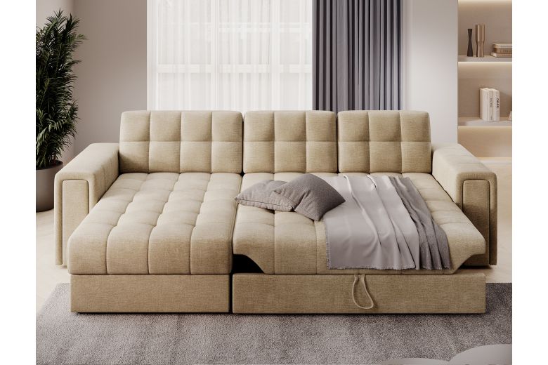 Corner sofa - Blenvi (Pull-out bed with storage box) Corner sofa - Blenvi (Pull-out bed with storage box)