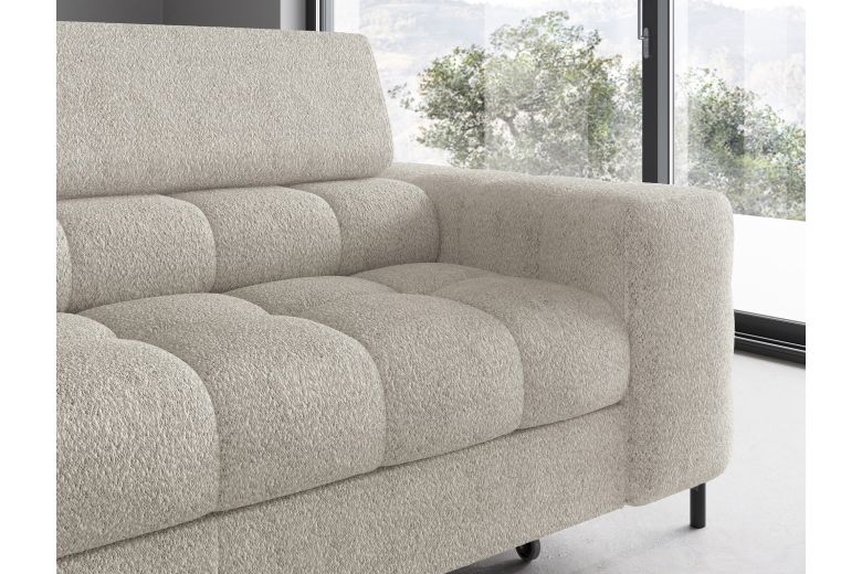 Corner sofa - Ferucce (Pull-out bed with storage box)