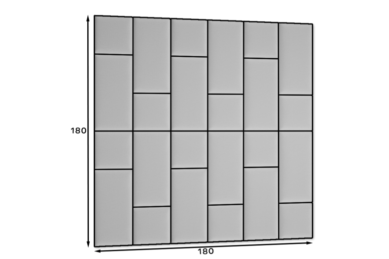 Обитая панель - Quadratta 180x180 upholstered panels set Обитая панель - Quadratta 180x180 upholstered panels set