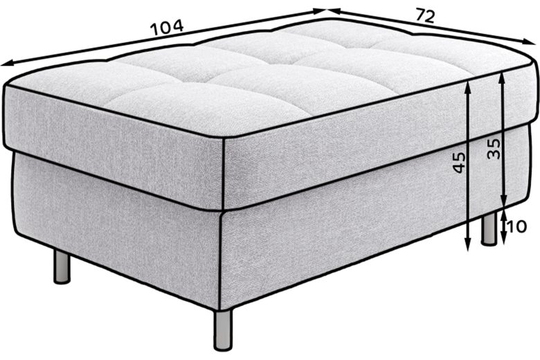 Footstool - Gomsi