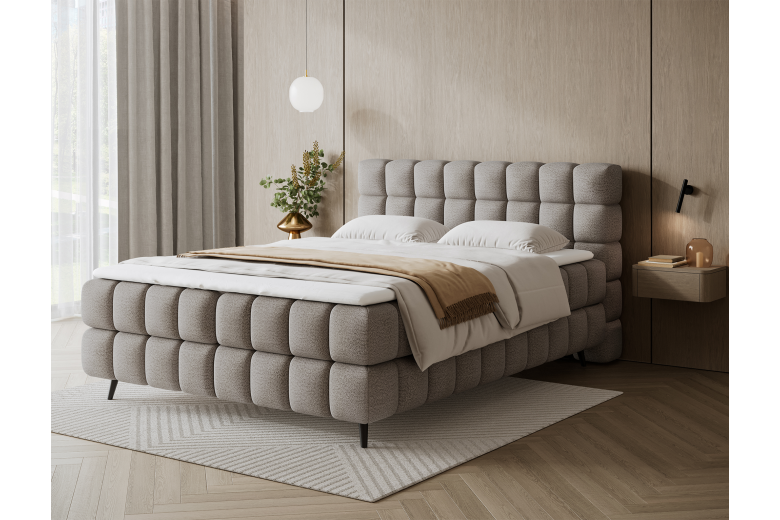 Боkспринг кровать 160x200 - Sabeno (C ящиком для белья)