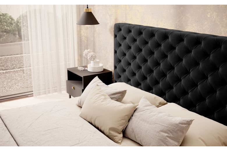 Υφασμάτινο κρεβάτι 160x200 - Princce (Με κουτί αποθήκευσης)