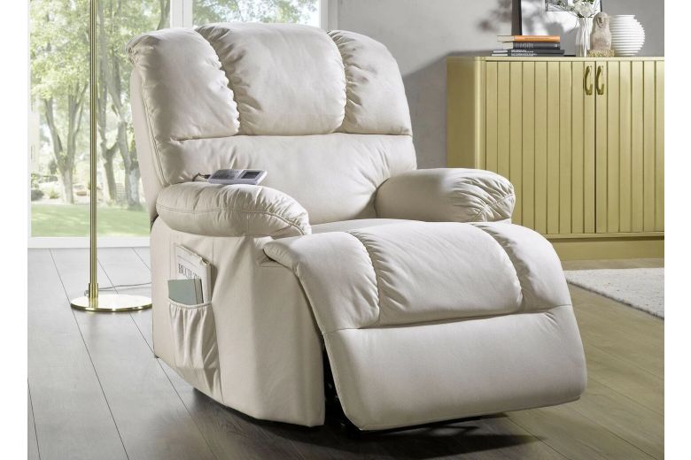 TV chair - Massage chair with heating function and stand-up aid