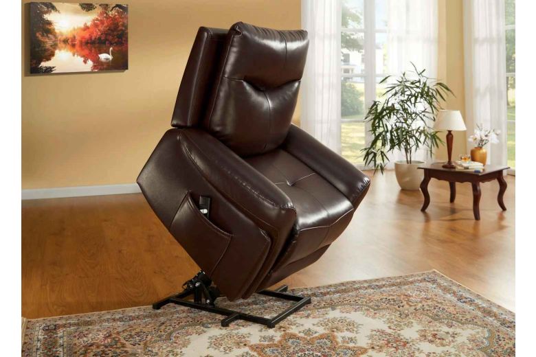 TV chair - Relaxing chair with stand-up aid and massage function