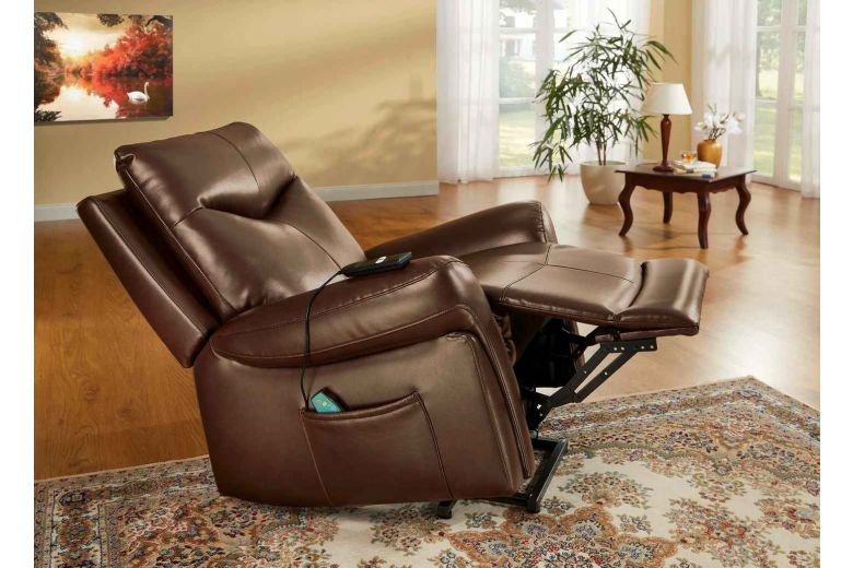 TV chair - Relaxing chair with stand-up aid and massage function