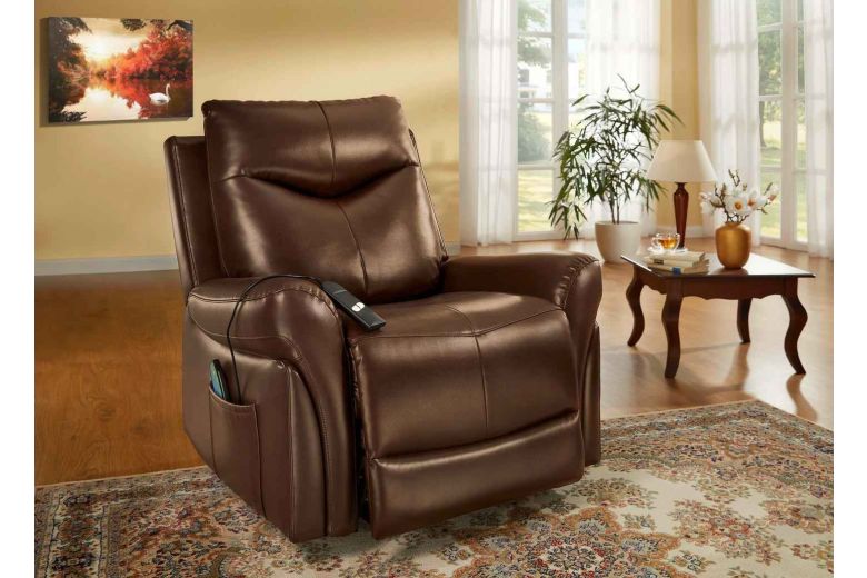 TV chair - Comfortable recliner chair with XXL seating comfort - manual