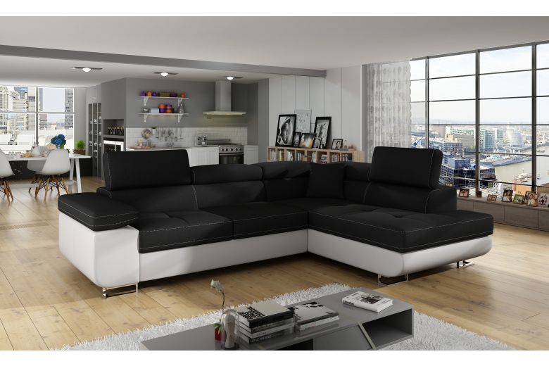 Corner sofa - Anton-P (Pull-out with storage box)