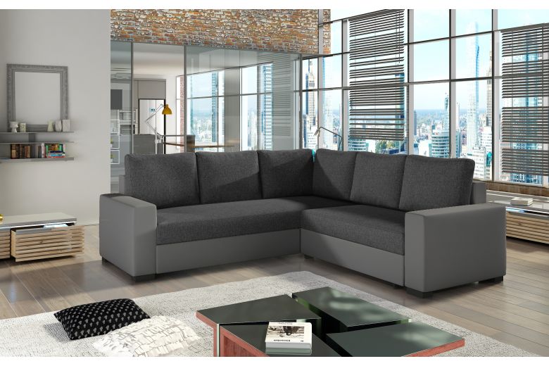 Corner sofa - Canis (Pull-out with storage box)