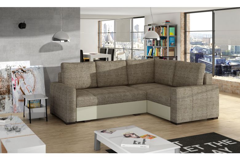 Corner sofa - Corona (Pull-out with storage box)