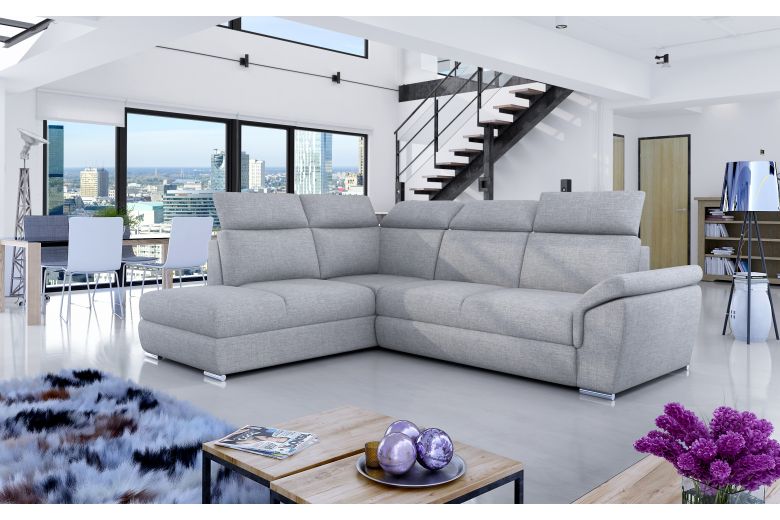 Угловой диван - Loreto-P (Pаскладной с ящиком для белья)