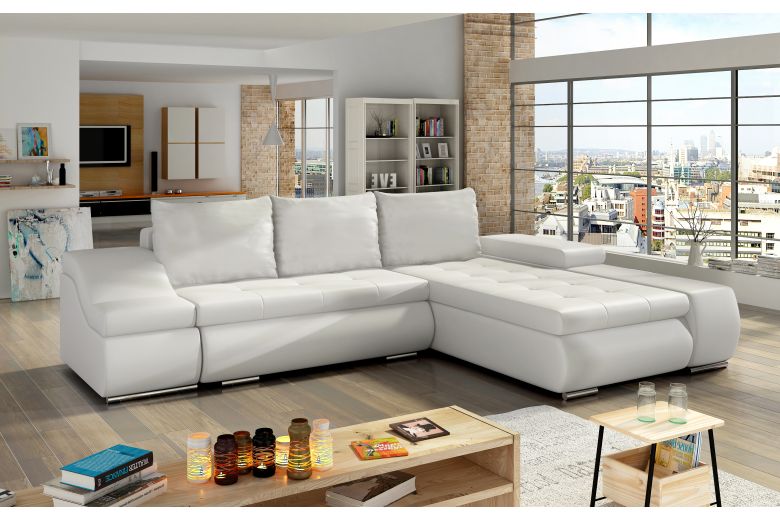 Corner sofa - Ontario (Pull-out with storage box)