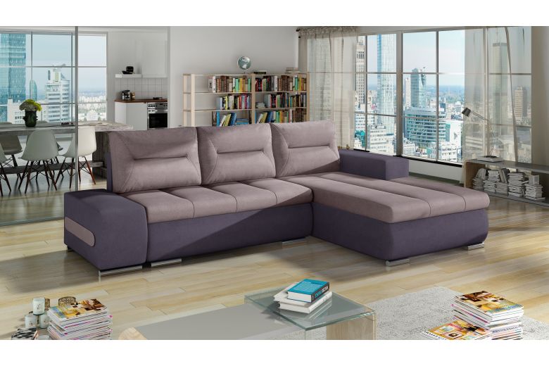 Corner sofa - Ottavio-P (Pull-out with storage box)