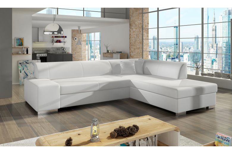 Угловой диван - Porto-P (Pаскладной с ящиком для белья)