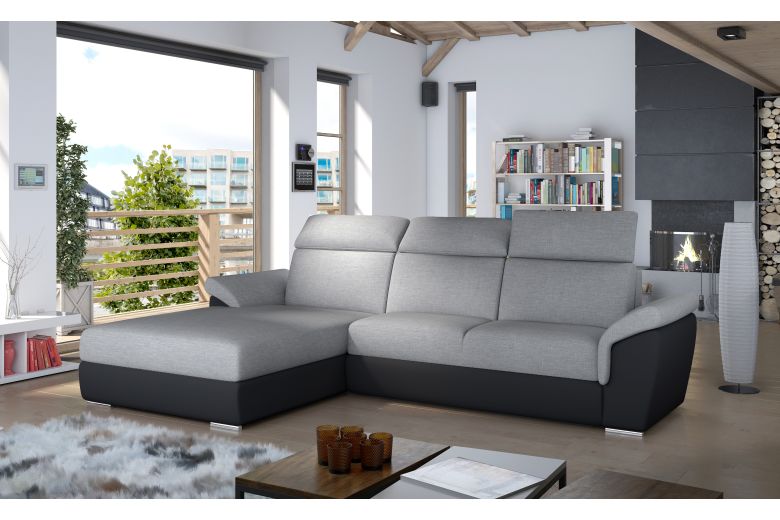 Corner sofa - Trevisco (Pull-out with storage box)