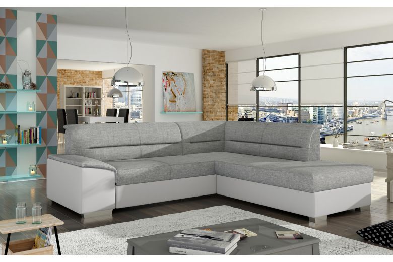 Corner sofa - Verso (Pull-out with storage box)