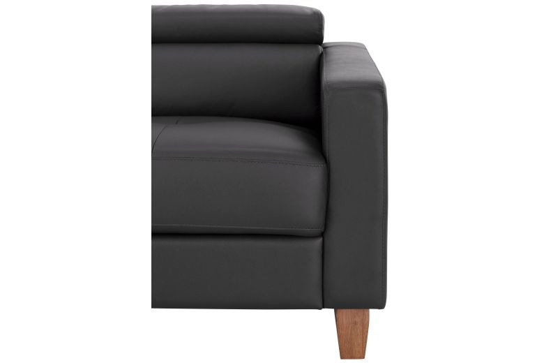 Leather corner sofa - Lopez