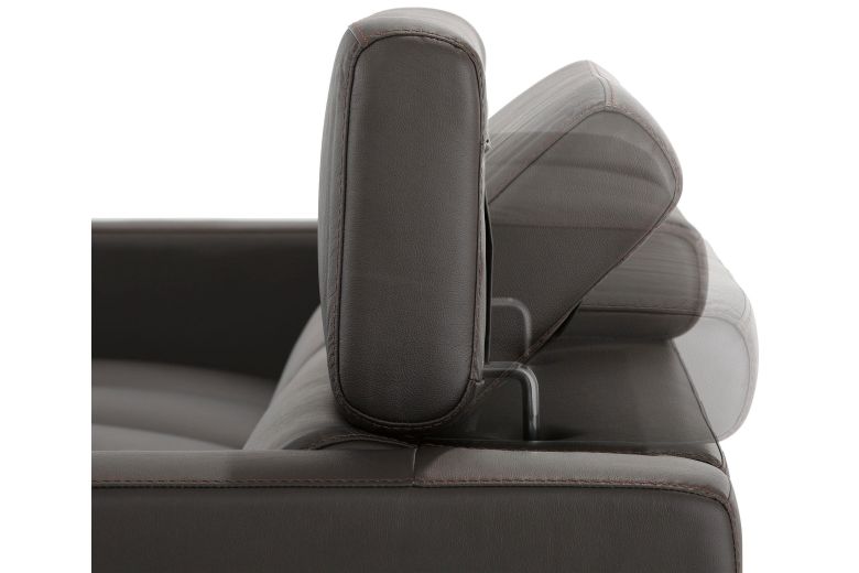 Leather corner sofa - Lopez