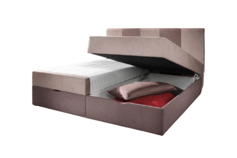 Boxspring bed 180x200 - Classic (With storage box)