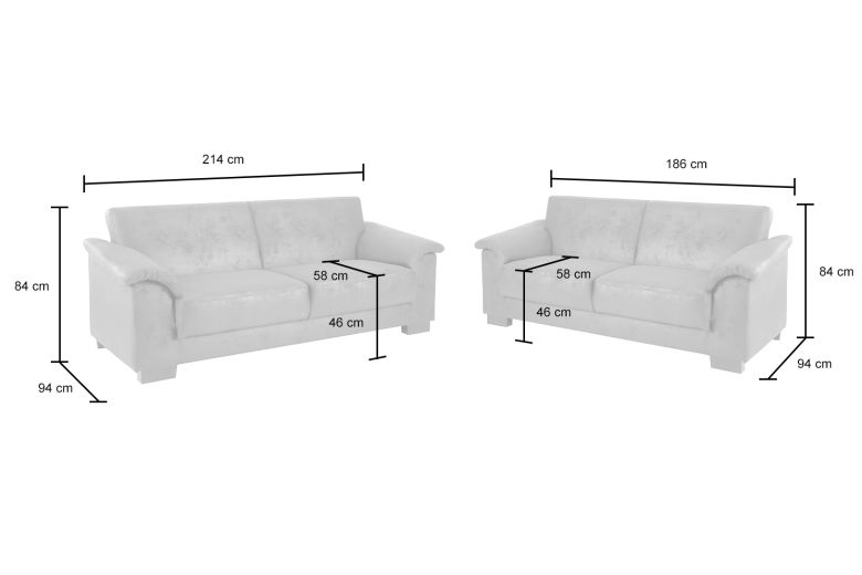 Furniture set 3+2 - Anna Furniture set 3+2 - Anna