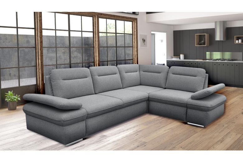 Corner sofa XL - Margo (Pull-out with storage box)