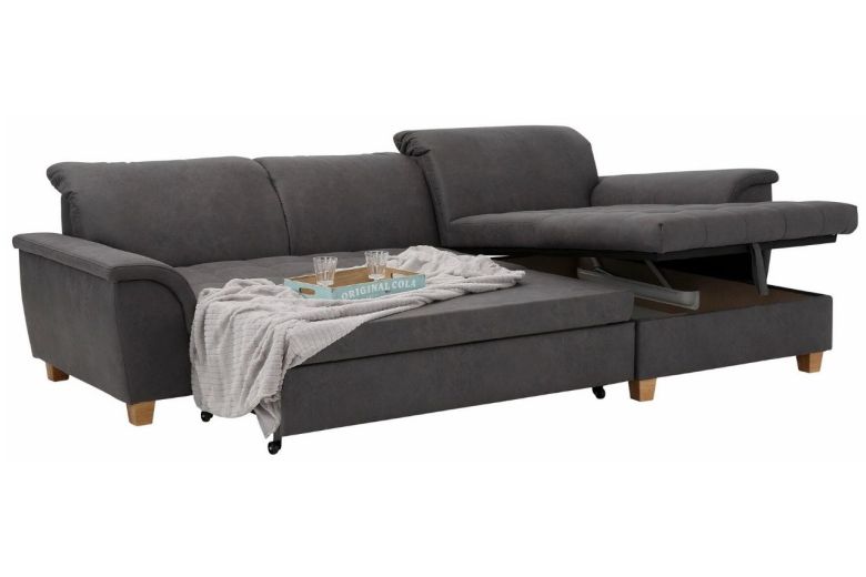 Corner sofa - Lyla (Pull-out with storage box)