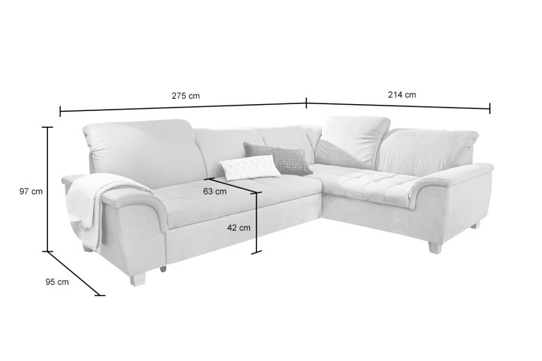 Corner sofa XL - Lyla