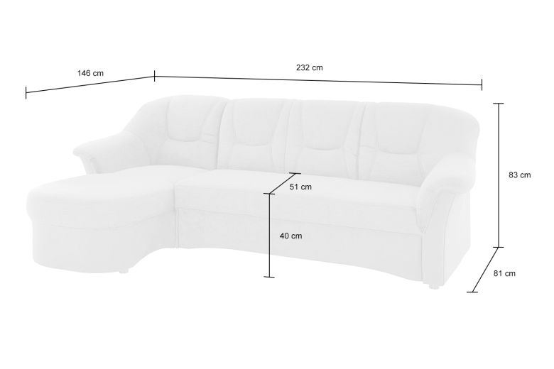 Corner sofa - Sarafina