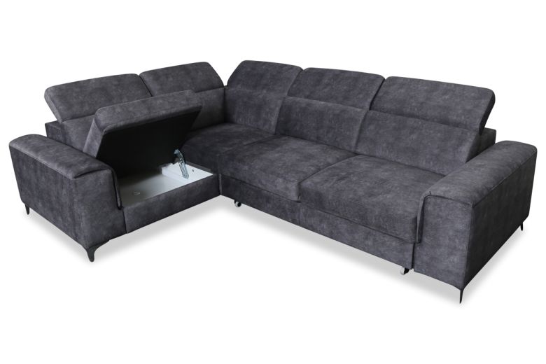 Угловый диван ХL - Genova (Pаскладной с ящиком для белья)