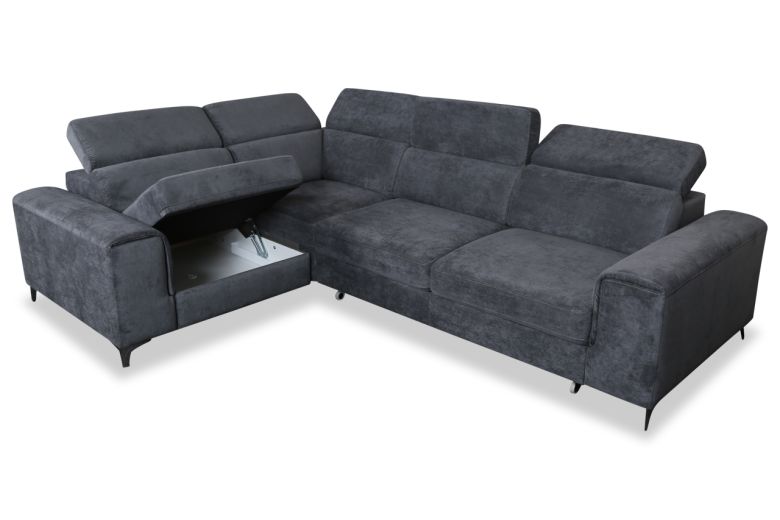 Угловый диван ХL - Genova (Pаскладной с ящиком для белья)