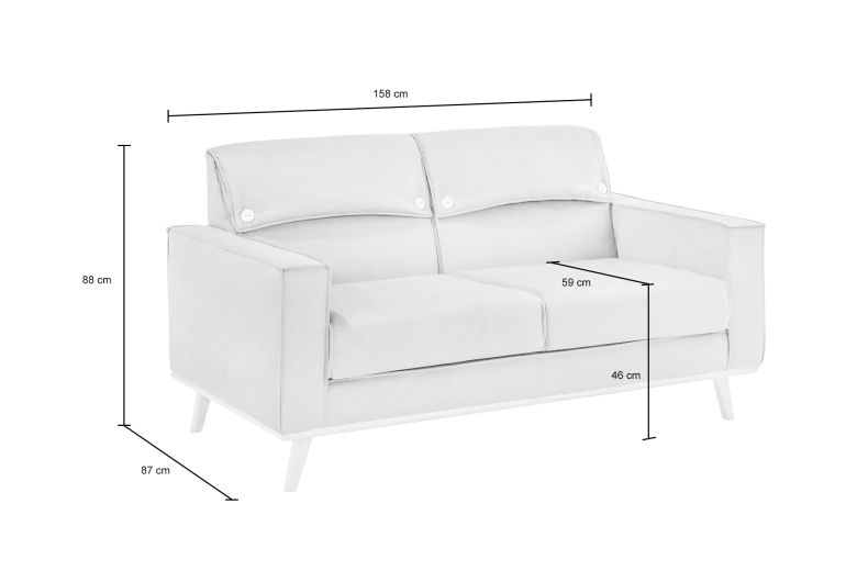 2-местный диван - Fjord