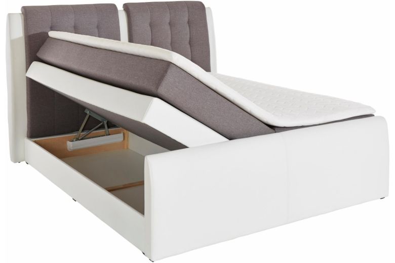 Boxspring bed 180x200 - Rubene (With storage box)