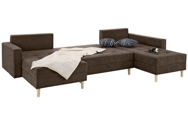 U shape sofa - Fabula 2 (Pull-out with storage box)