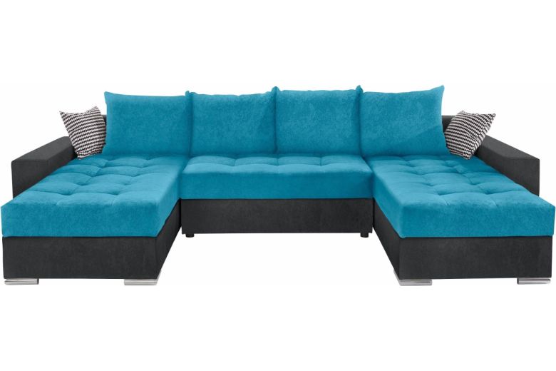 U shape sofa - Josy1 (Pull-out with storage box)