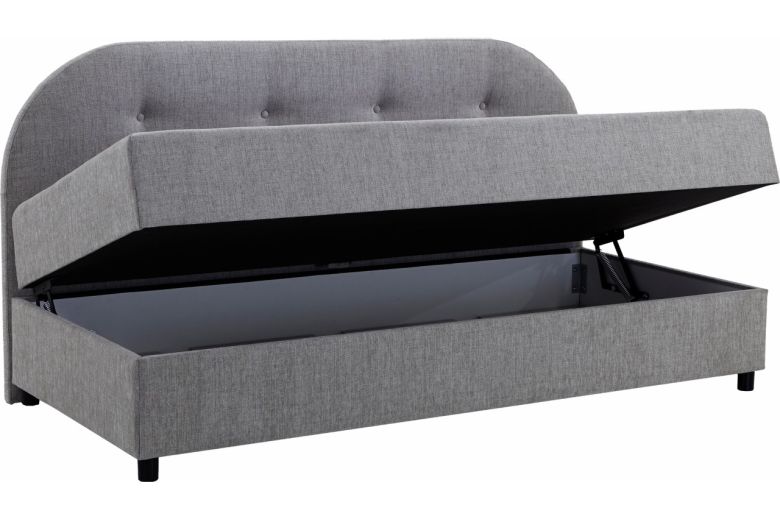 Boxspring bed 90x200 - Katy (With storage box)