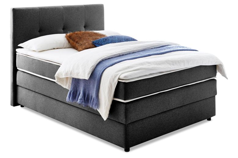 Боkспринг кровать 140x200 - Merlin (C ящиком для белья)