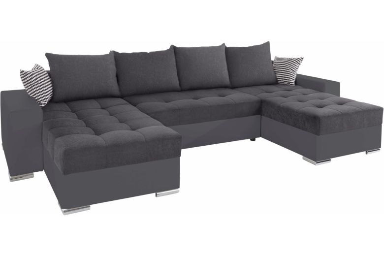 U shape sofa - Josy1 (Pull-out with storage box)