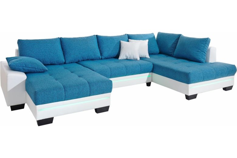 U-образный диван - Nikita (Pаскладной с ящиком для белья)