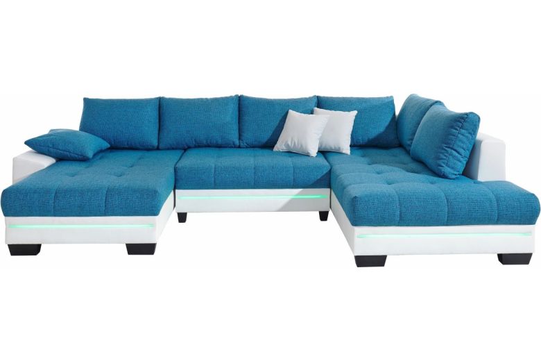 U-образный диван - Nikita (Pаскладной с ящиком для белья)